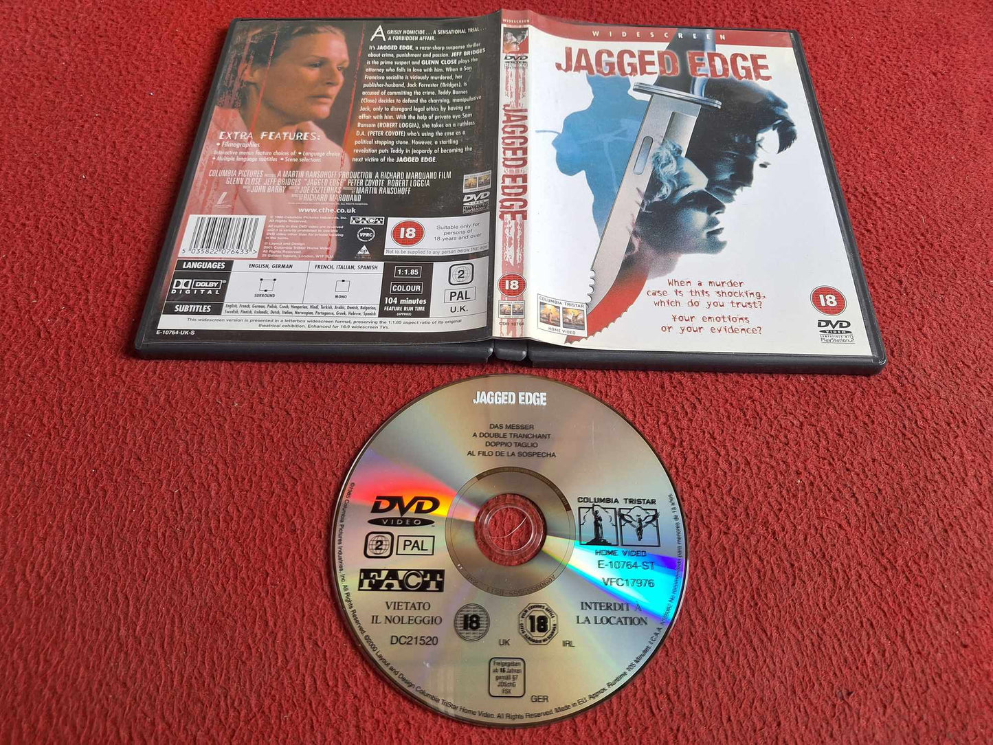 JAGGED EDGE DVD