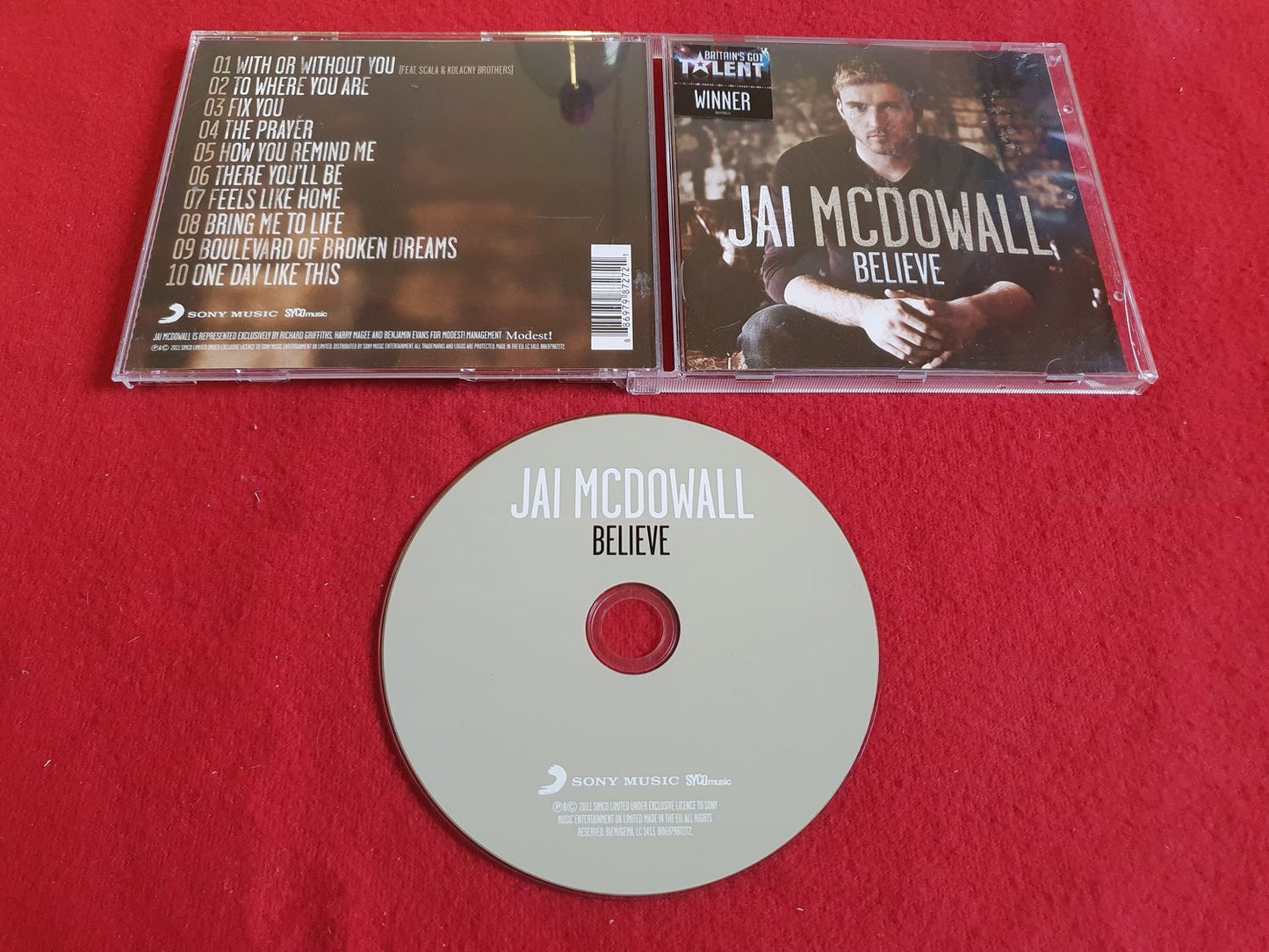 JAI MCDOWALL BELIEVE till CD