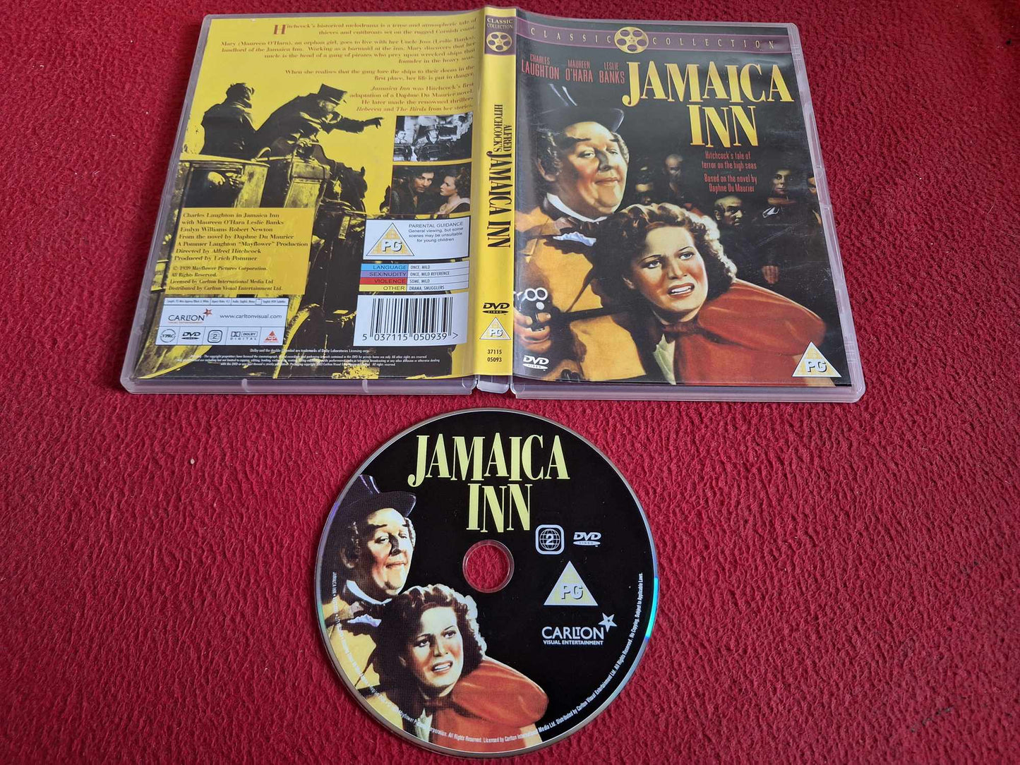 JAMAICA INN DVD