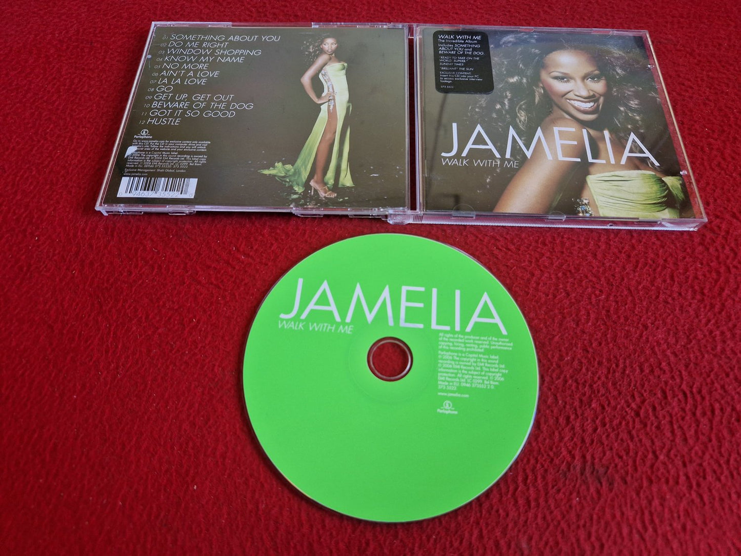 JAMELIA WALK WITH ME CD