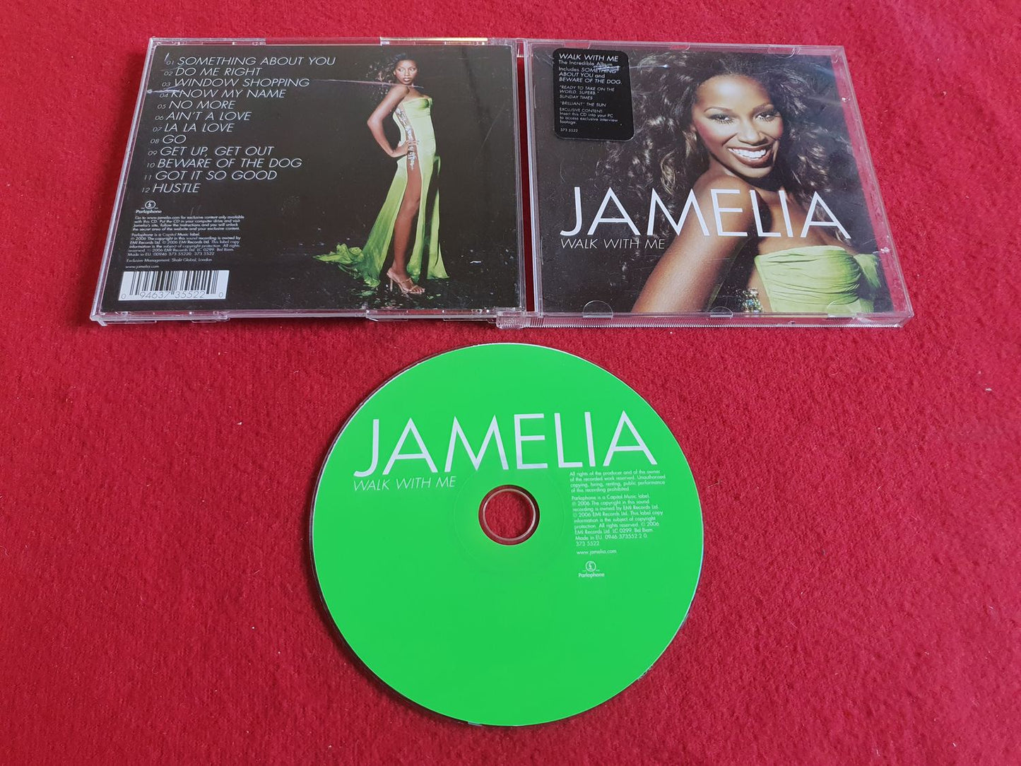 JAMELIA WALK WITH ME till CD