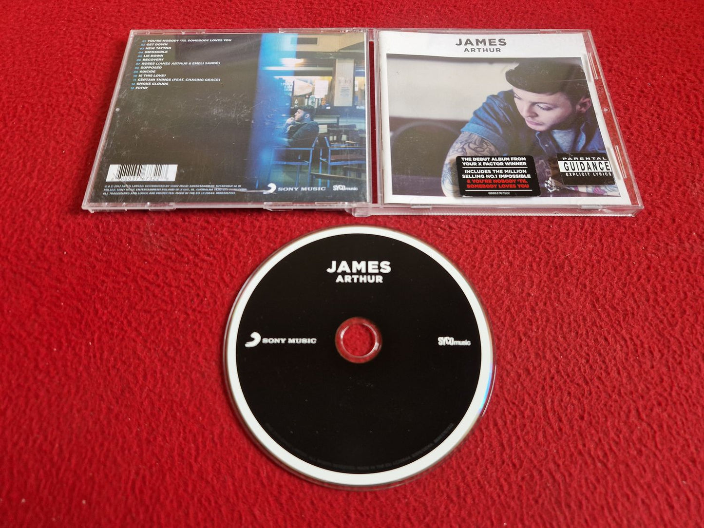 JAMES ARTHUR CD