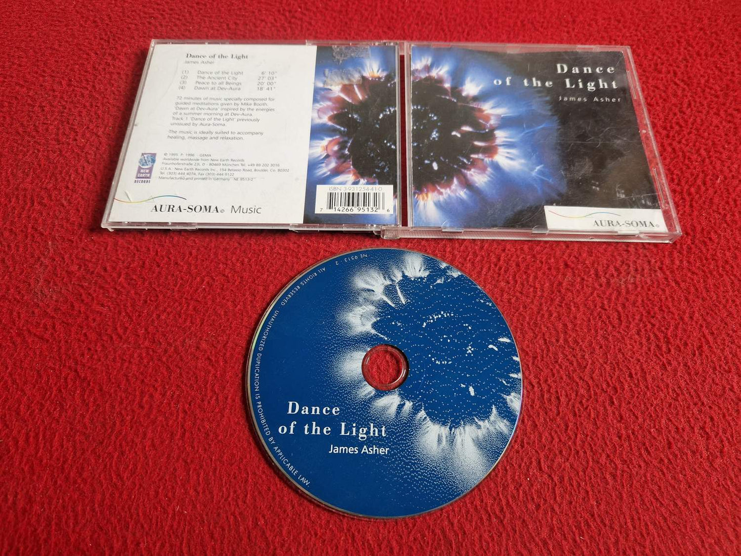 JAMES ASHER DANCE OF THE LIGHT CD