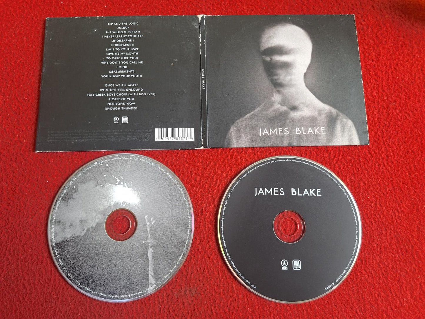 JAMES BLAKE - JAMES BLAKE CD