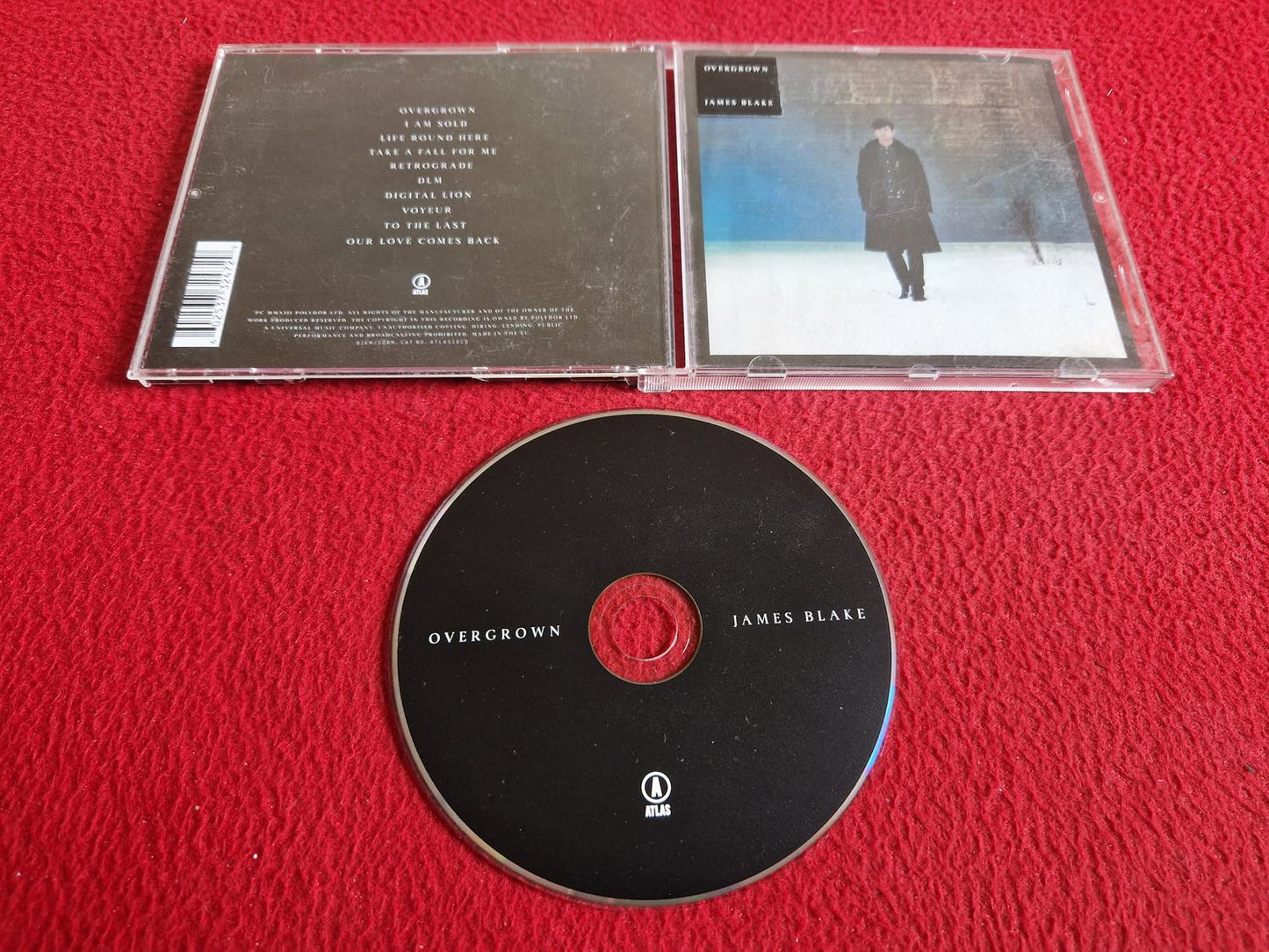 JAMES BLAKE OVERGROWN CD