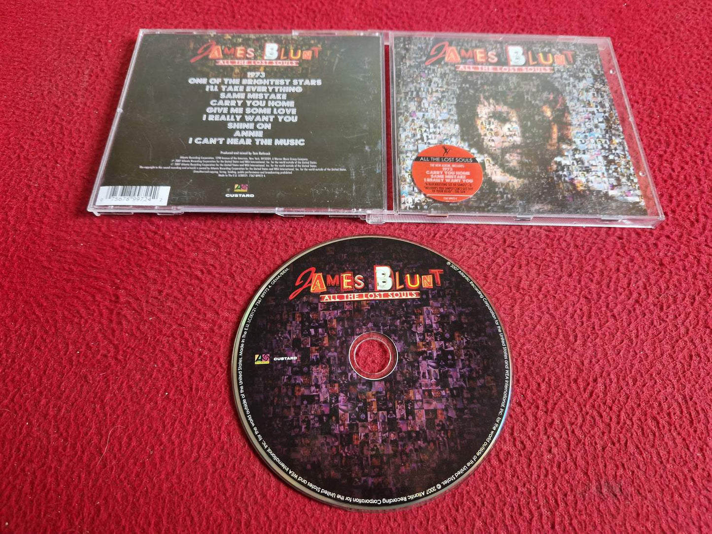 JAMES BLUNT ALL THE LOST SOULS CD