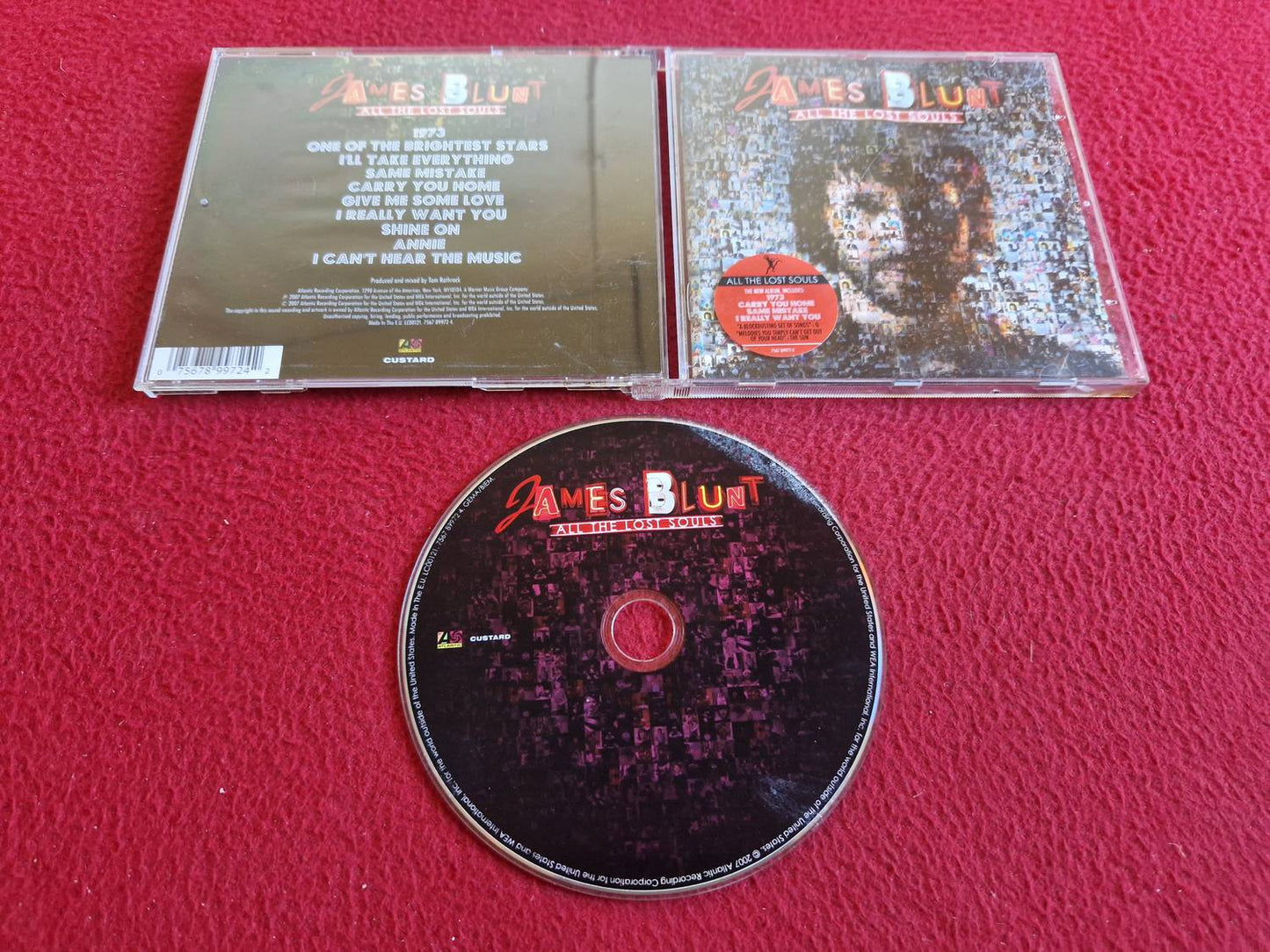 JAMES BLUNT ALL THE LOST SOULS CD