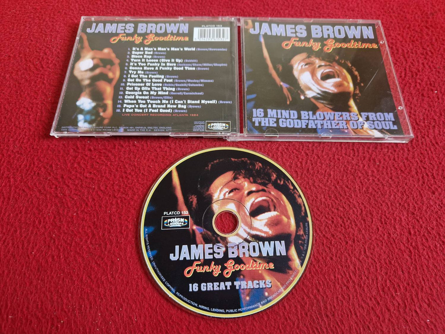 JAMES BROWN FUNKY GOODTIME CD