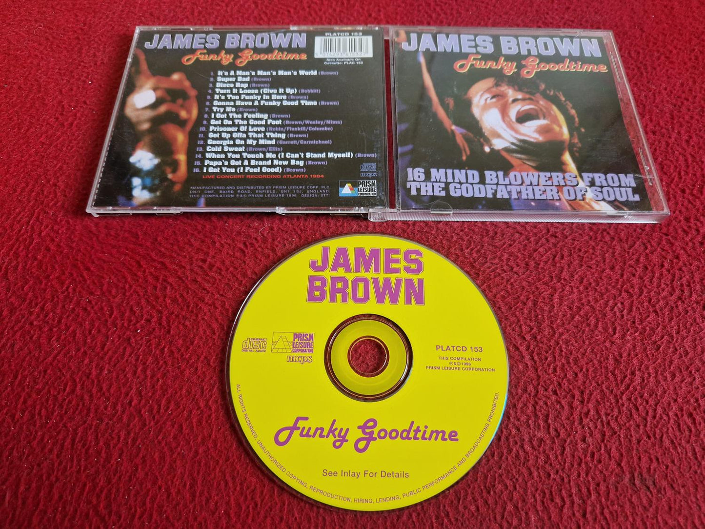 JAMES BROWN FUNKY GOODTIME CD
