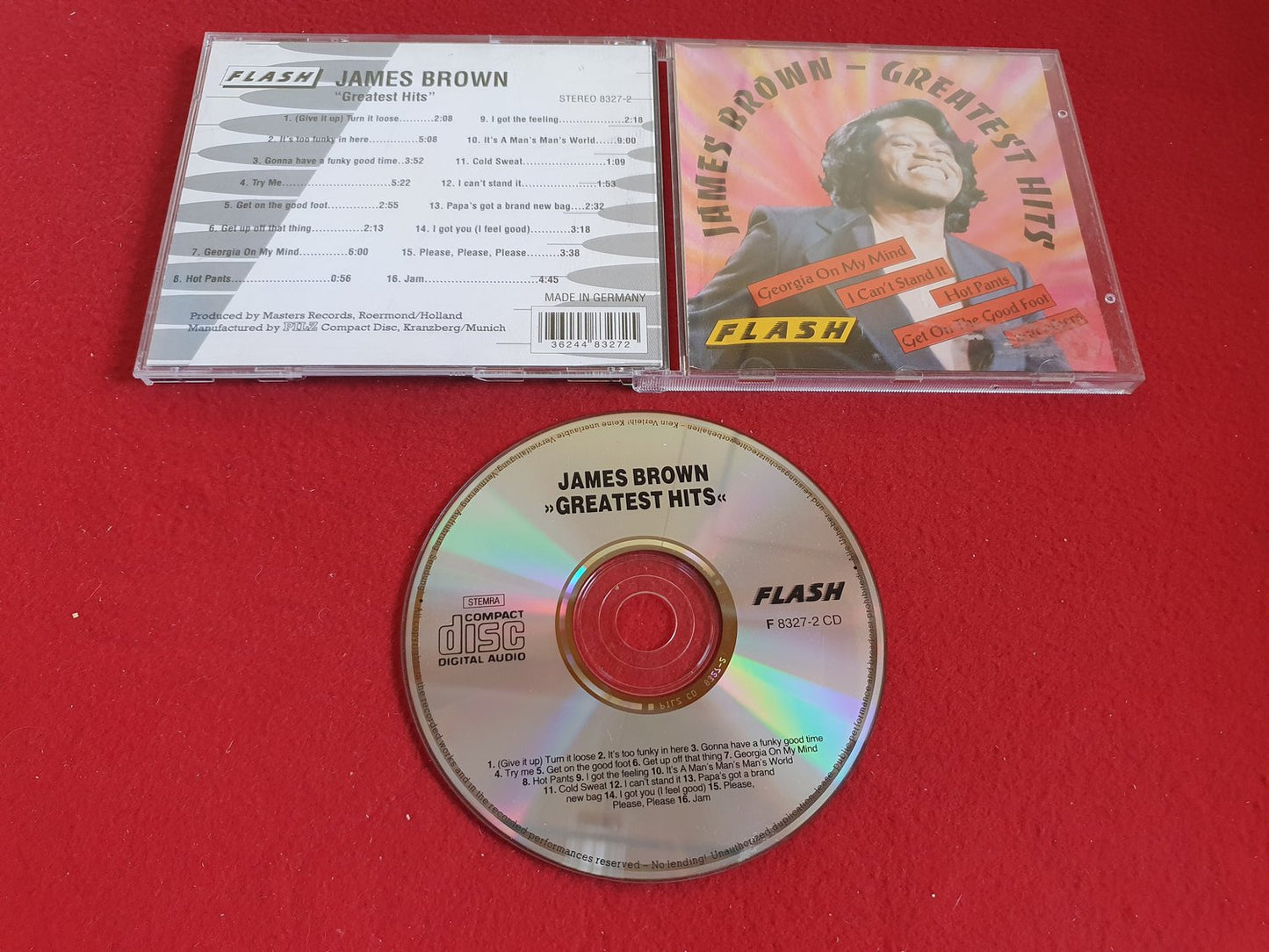 JAMES BROWN GREATEST HITS till CD