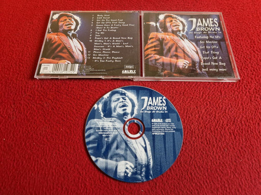 JAMES BROWN ON STAGE AT STUDIO 54 CD