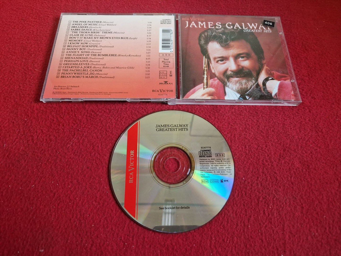 JAMES GALWAY GREATEST HITS till CD