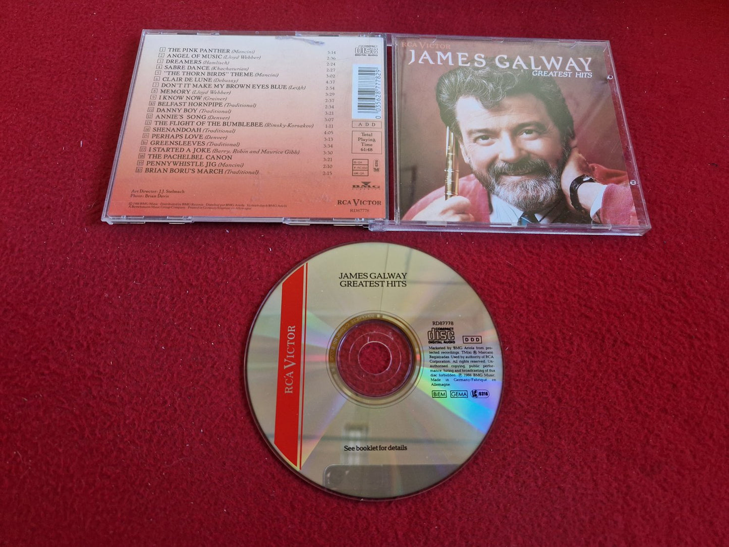 JAMES GALWAY GREATEST HITS till CD