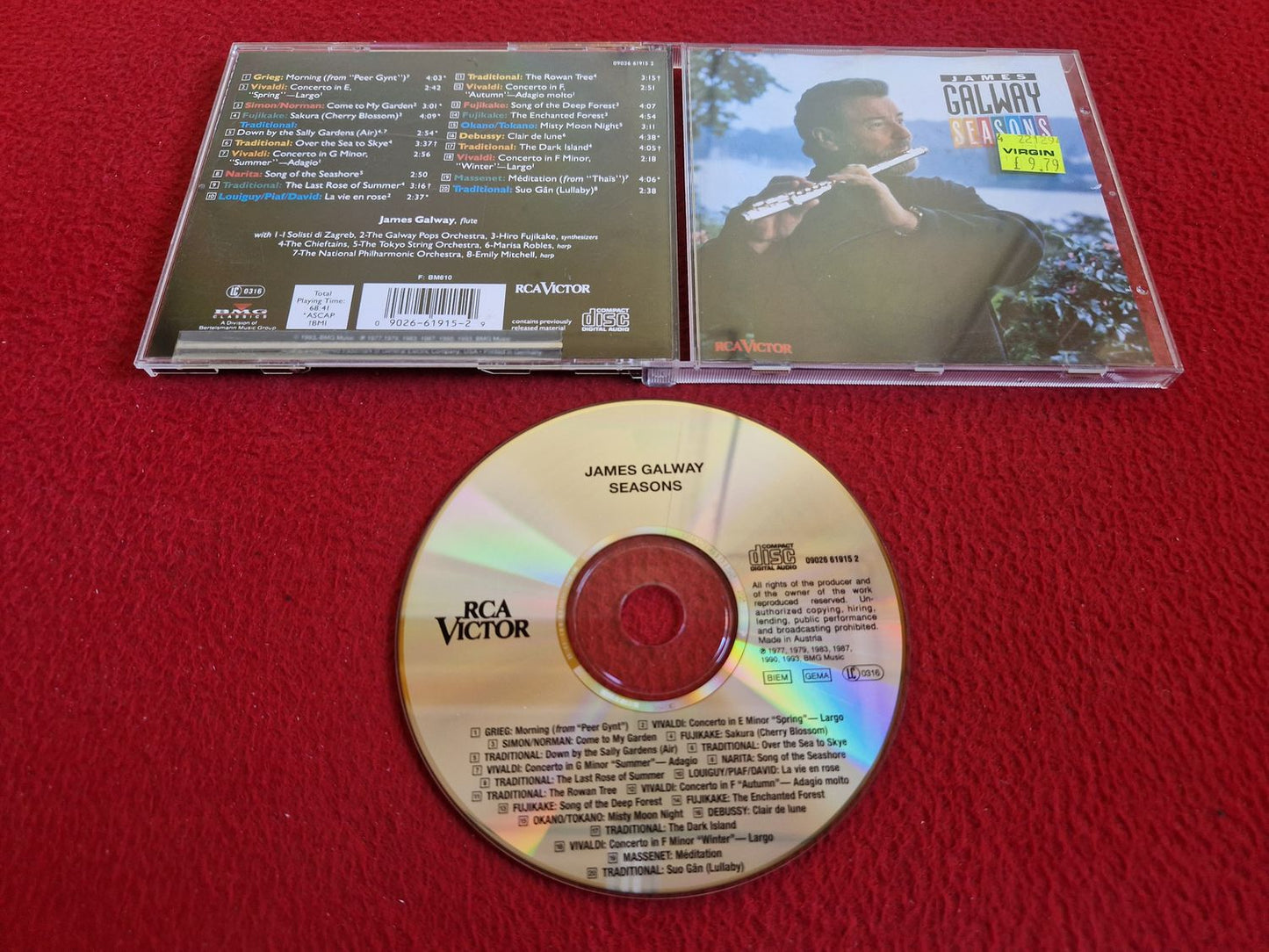 JAMES GALWAY SEASONS CD