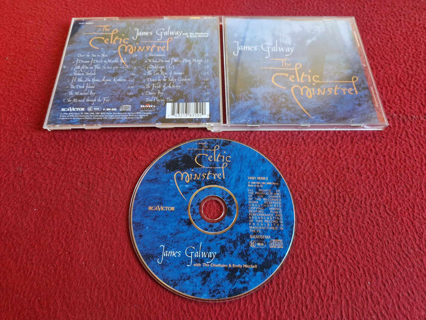 JAMES GALWAY THE CELTIC MINSTREL CD