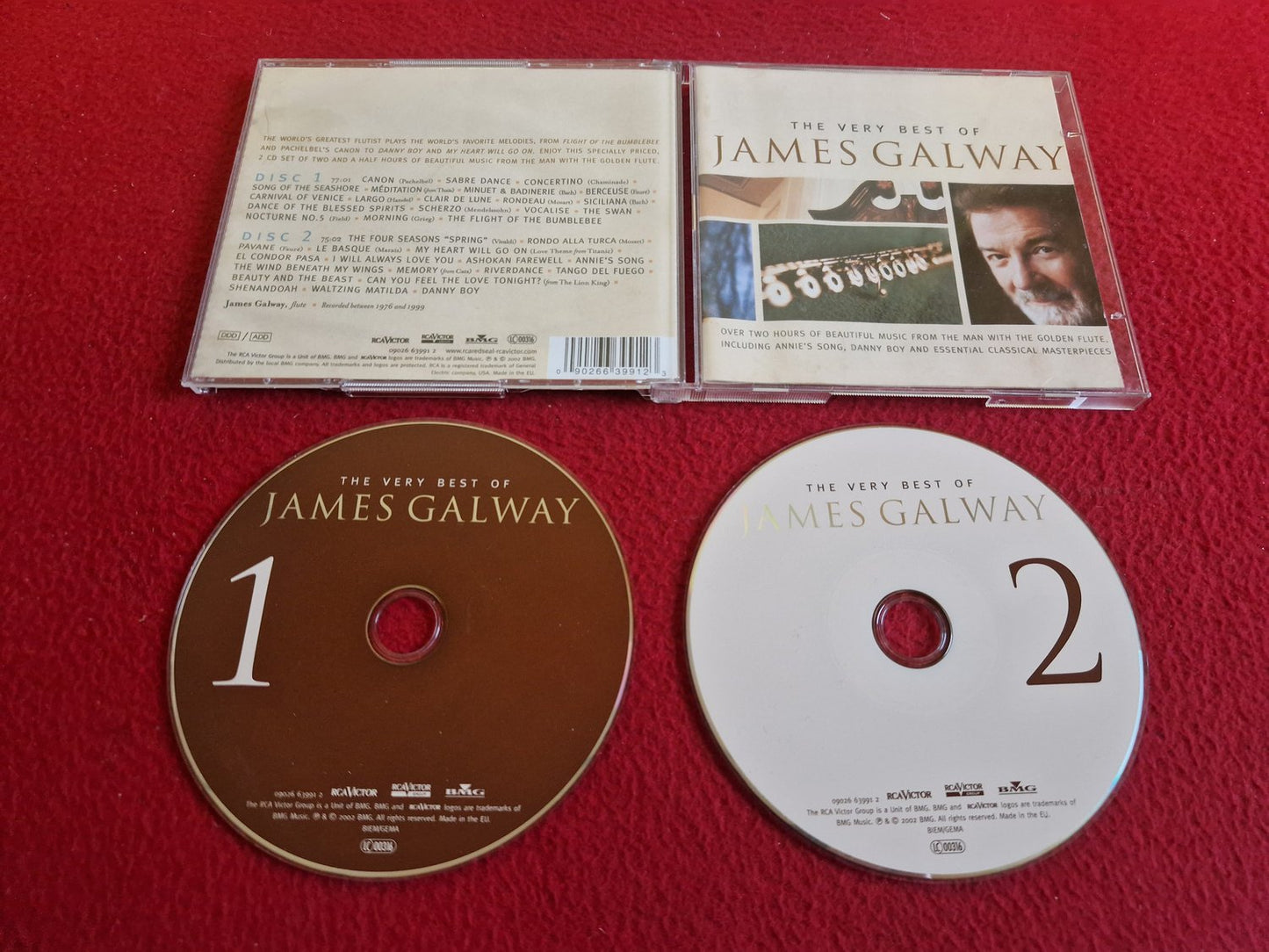 JAMES GALWAY THE VERY BEST OF JAMES GALWAY CD