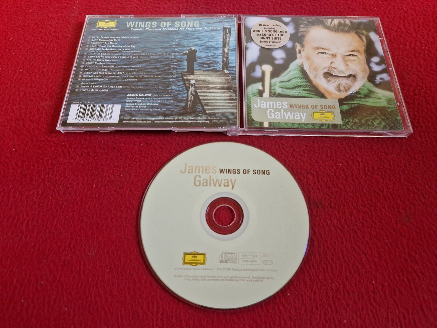 JAMES GALWAY WINGS OF SONG CD