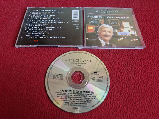 JAMES LAST AND HIS ORCHESTRA PLAYS ANDREW LLOYD WEBBER CD