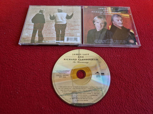 JAMES LAST AND RICHARD CLAYDERMAN IN HARMONY CD