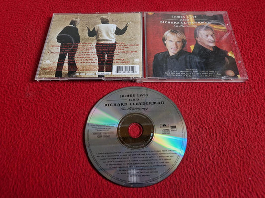 JAMES LAST AND RICHARD CLAYDERMAN IN HARMONY CD