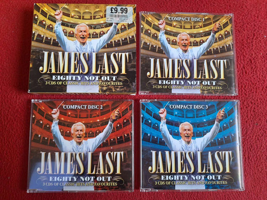 JAMES LAST EIGHTY NOT OUT CD BOX