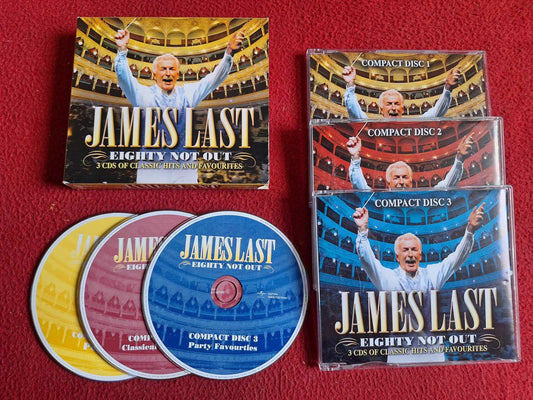 JAMES LAST EIGHTY NOT OUT CD BOX