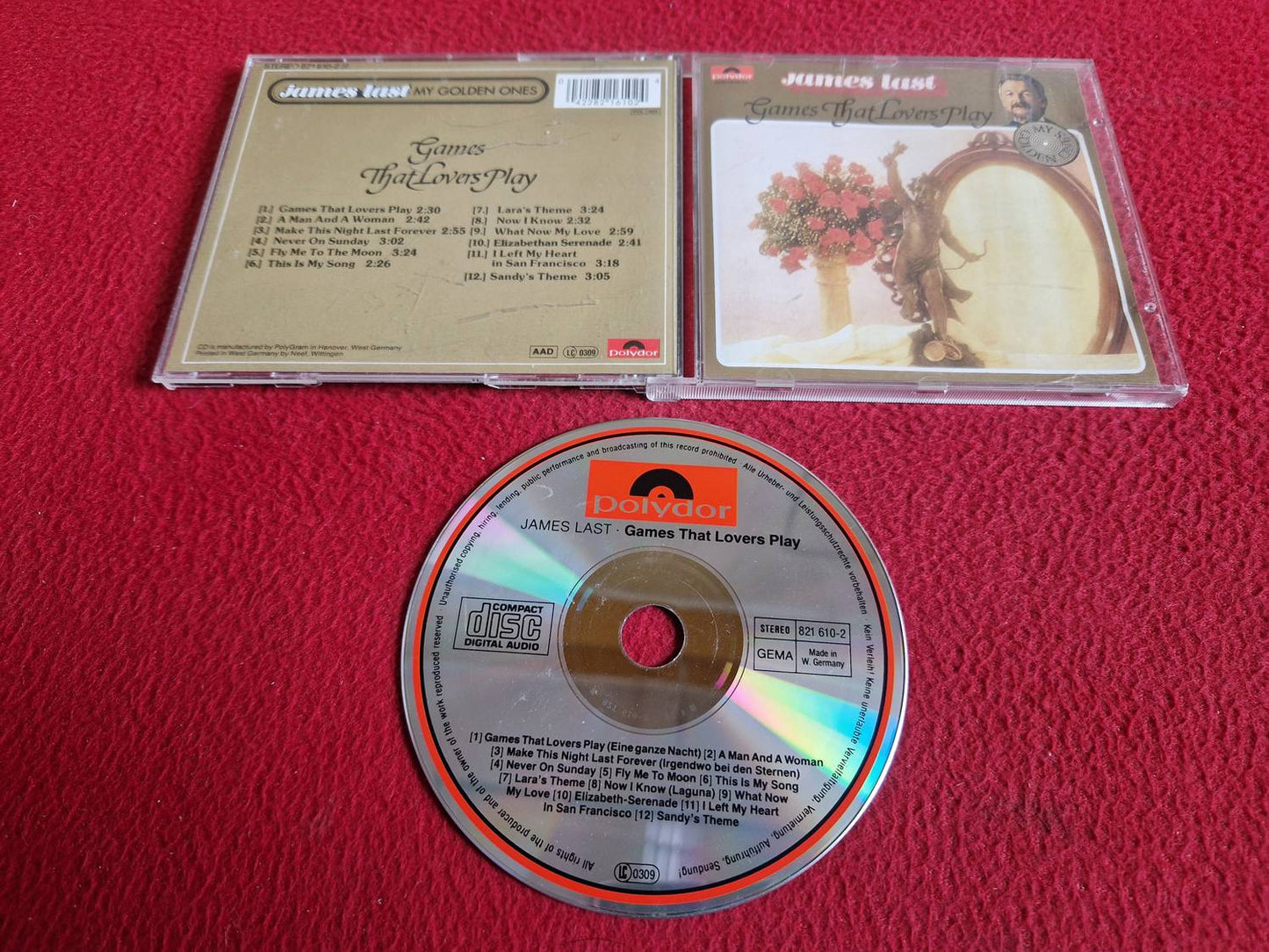 JAMES LAST GAMES THAT LOVERS PLAY CD