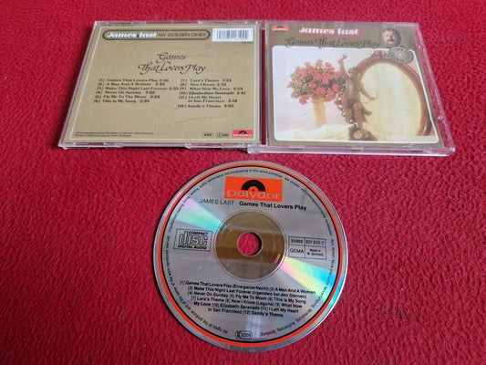 JAMES LAST GAMES THAT LOVERS PLAY CD