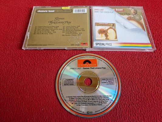 JAMES LAST GAMES THAT LOVERS PLAY CD