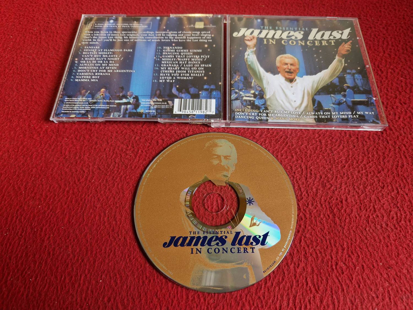 JAMES LAST IN CONCERT CD