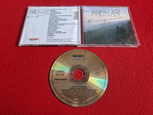 JAMES LAST NONSTOP EVERGREENS CD
