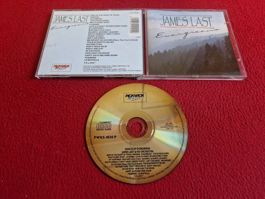 JAMES LAST NON-STOP EVERGREENS CD