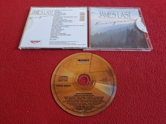 JAMES LAST NON-STOP EVERGREENS CD
