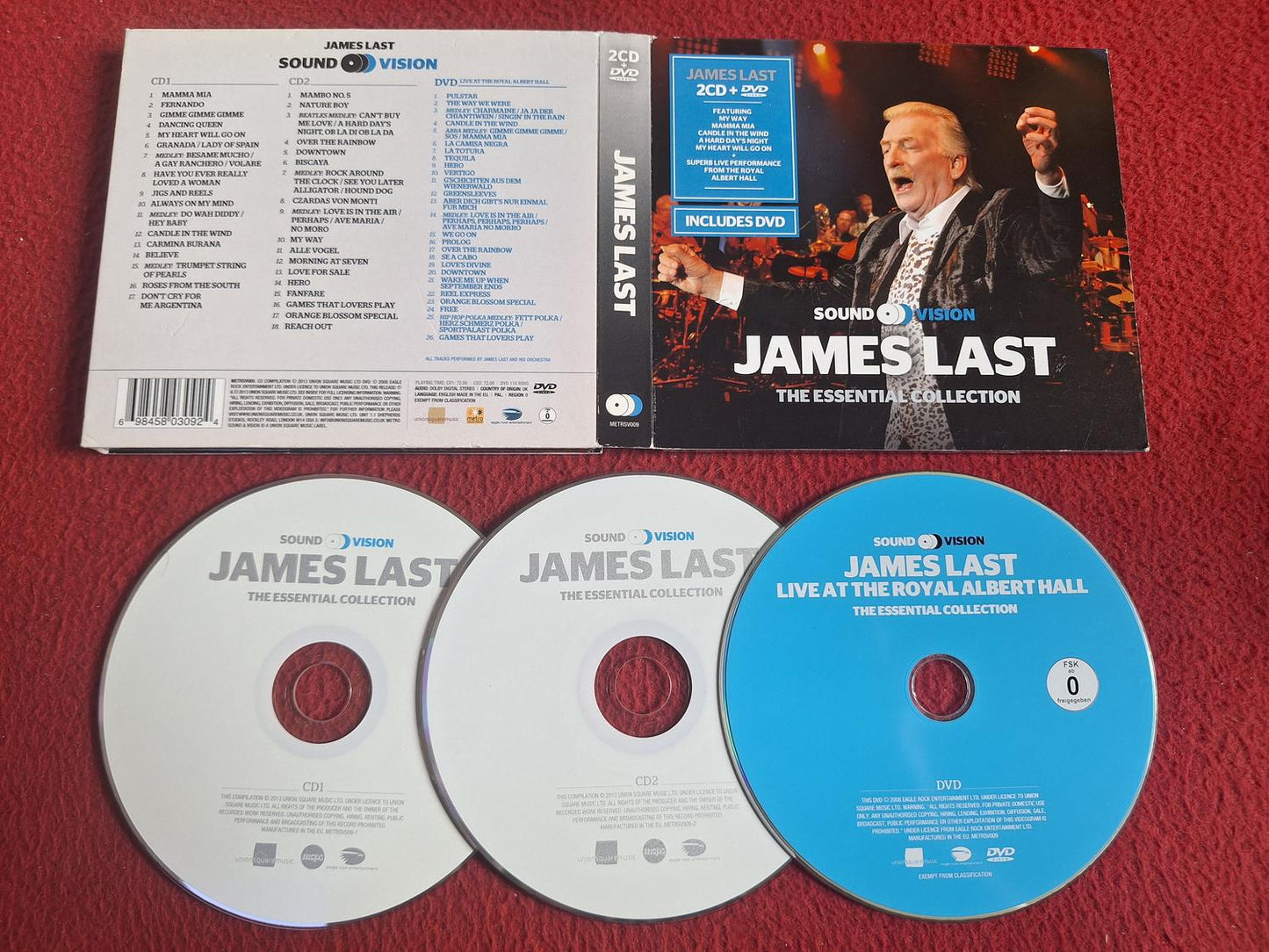 JAMES LAST THE ESSENTIAL COLLECTION CD BOX