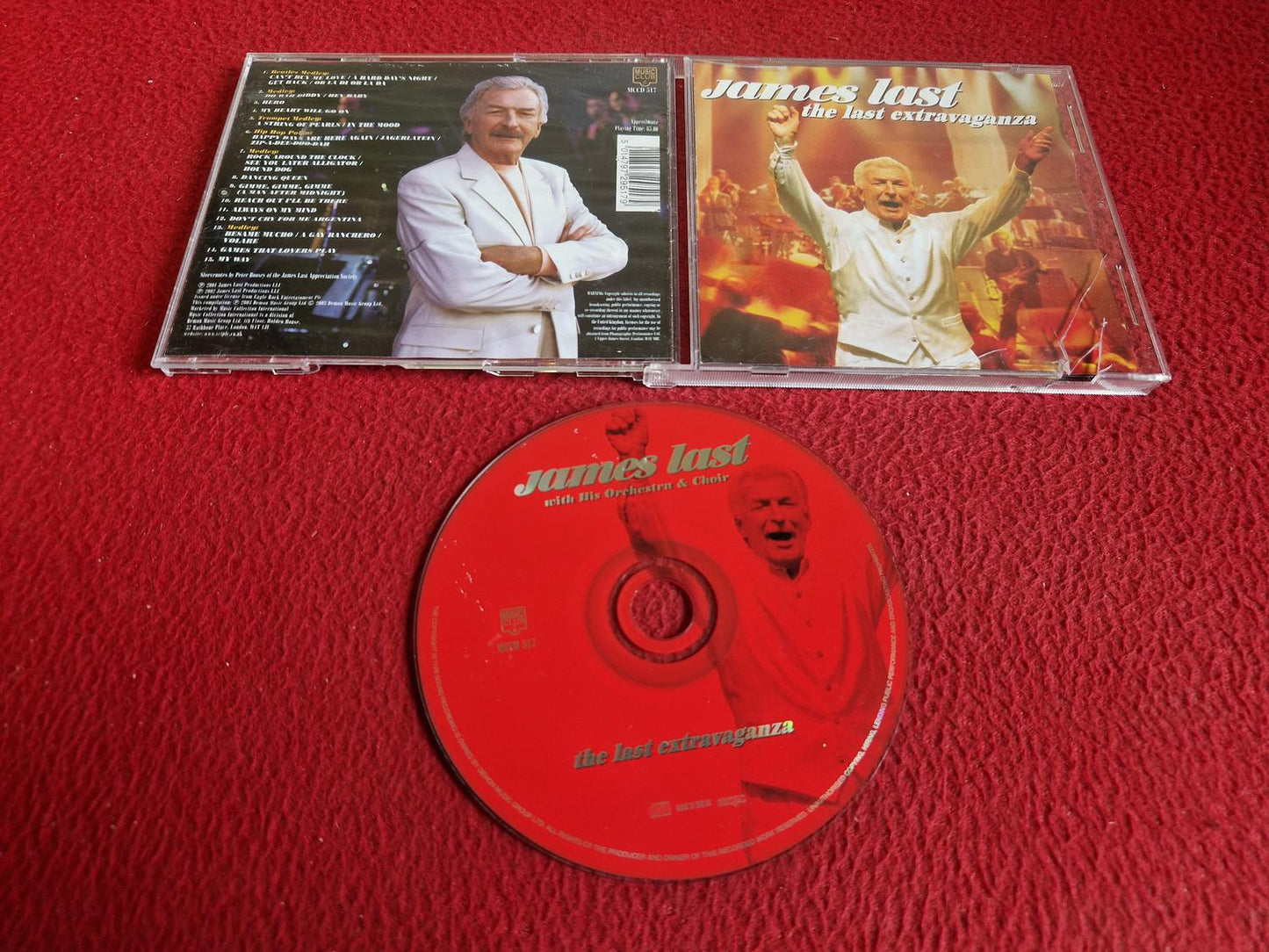 JAMES LAST THE LAST EXTRAVAGANZA CD