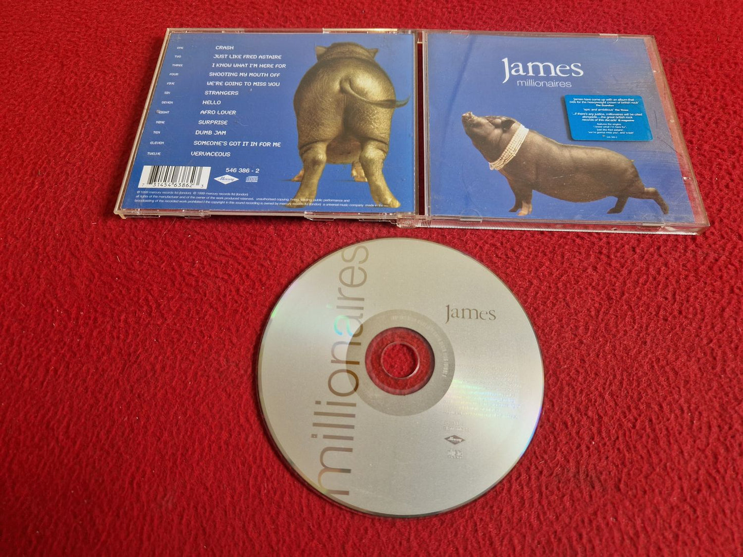 JAMES MILLIONAIRE CD