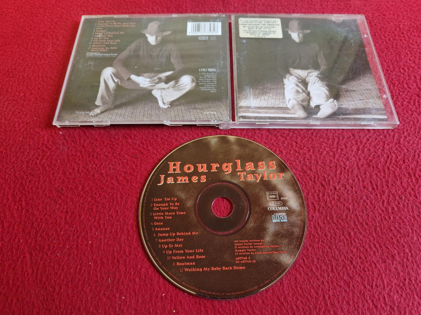 JAMES TAYLOR HOURGLASS CD