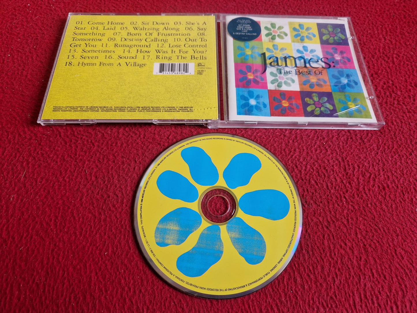 JAMES THE BEST OF CD