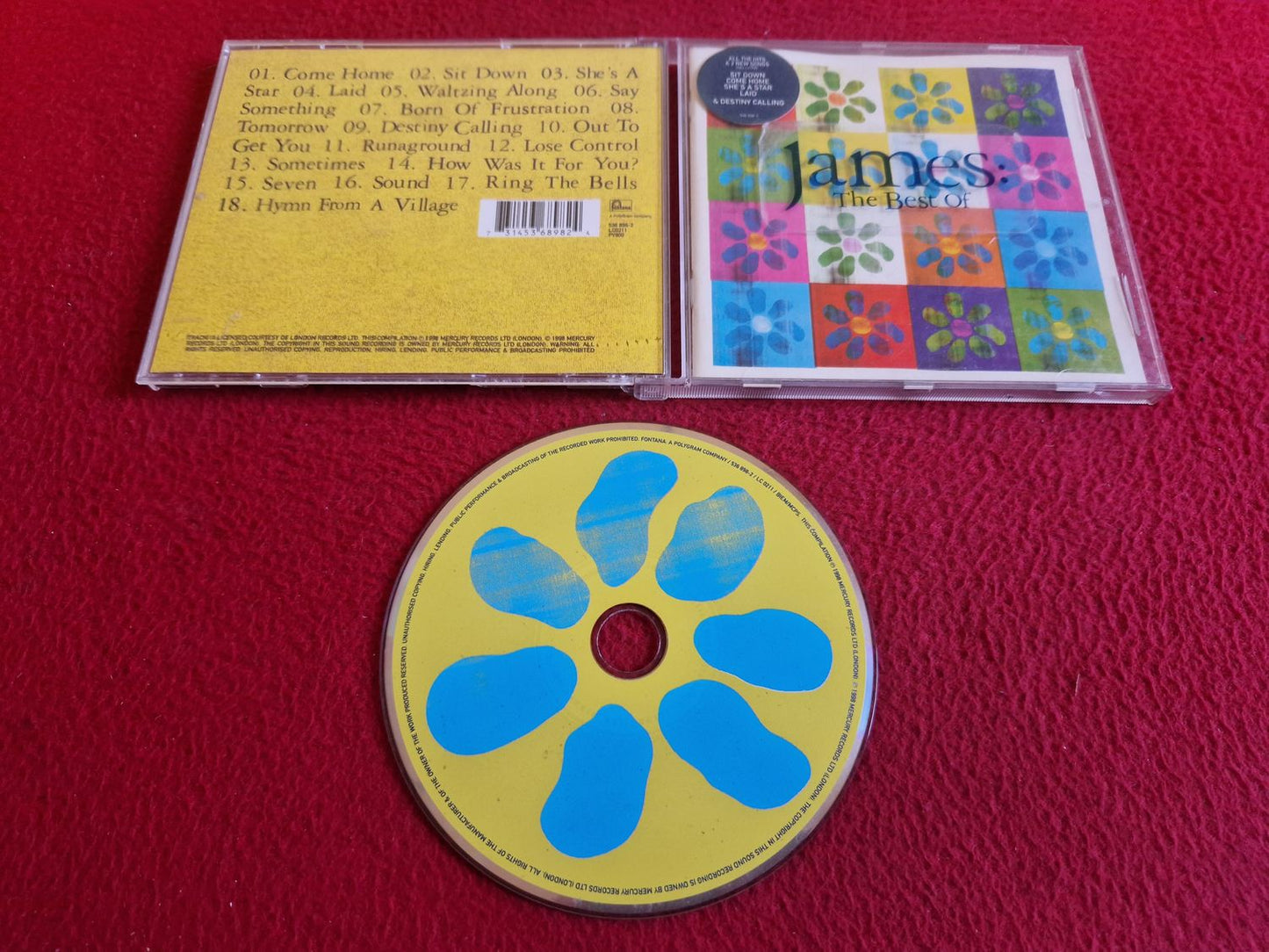 JAMES THE BEST OF CD