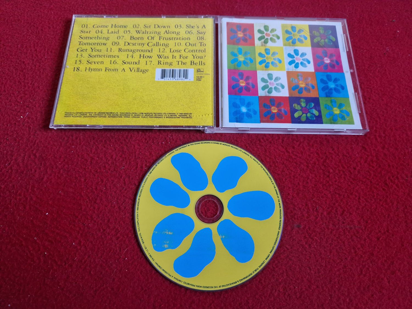 JAMES THE BEST OF till CD