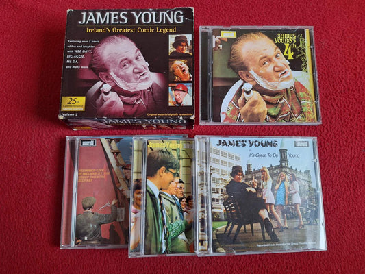 JAMES YOUNG IRELAND'S GREATEST COMIC LEGEND CD BOX