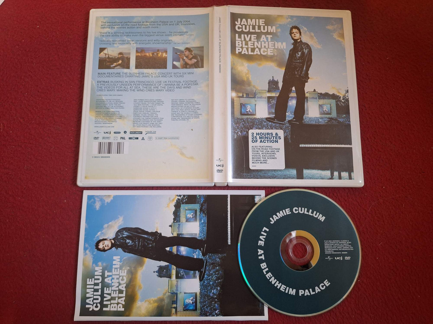 JAMIE CULLUM LIVE AT BLENHAM PALACE DVD