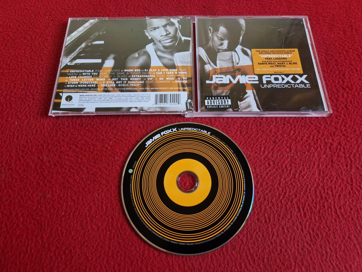 JAMIE FOXX INPREDICTABLE CD