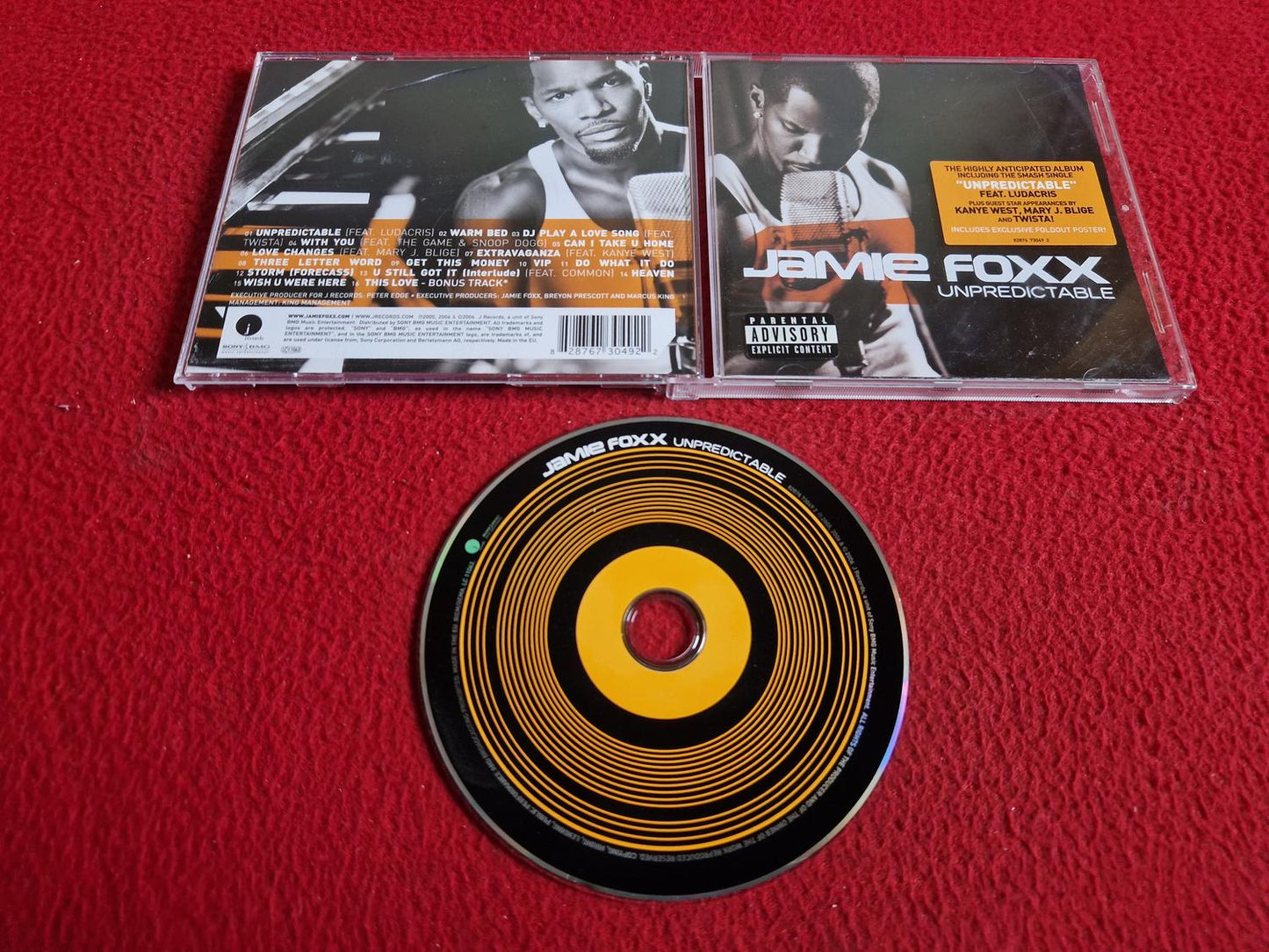 JAMIE FOXX UNPREDICTABLE CD