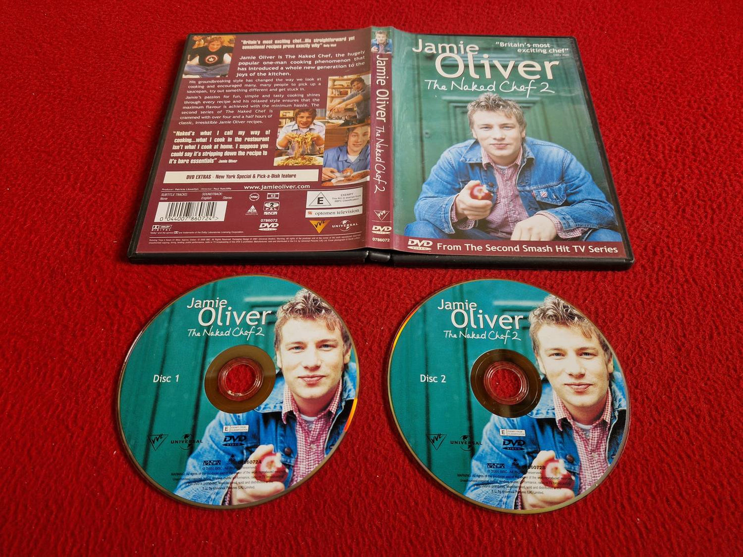JAMIE OLIVER THE NAKED CHEF 2 DVD