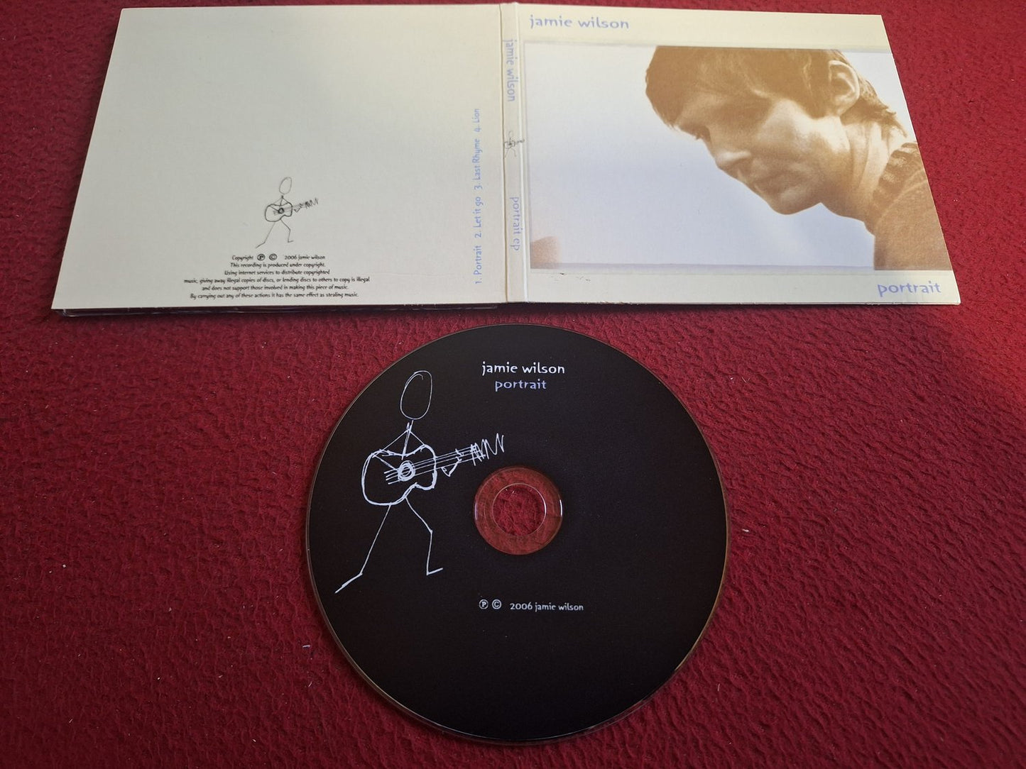 JAMIE WILSON PORTRAIT EP CD