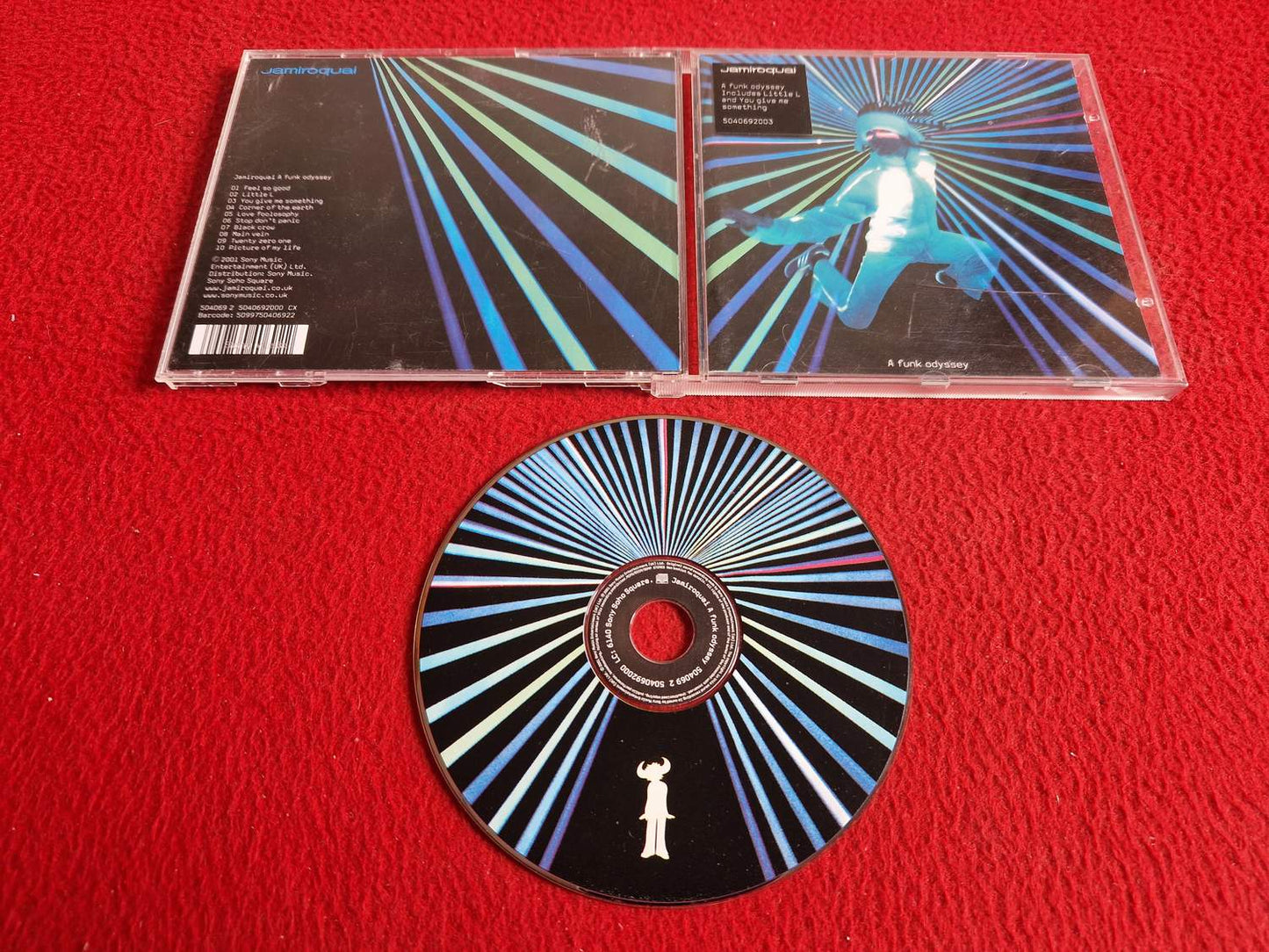 JAMIROQUAI A FUNK ODYSSEY CD