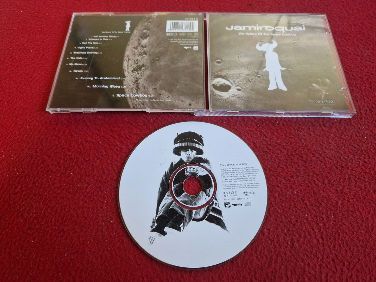 JAMIROQUAI THE RETURN OF THE SPACE COWBOY CD