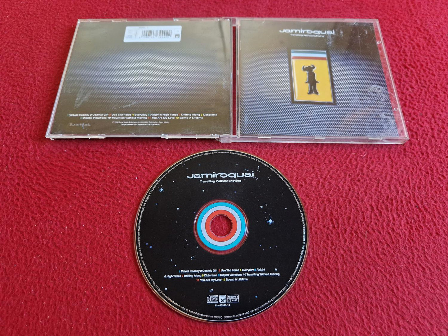 JAMIROQUAI TRAVELLING WITHOUT MOVING CD