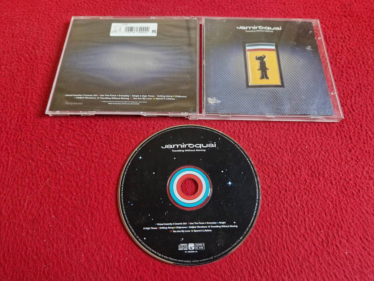 JAMIROQUAI TRAVELLING WITHOUT MOVING CD